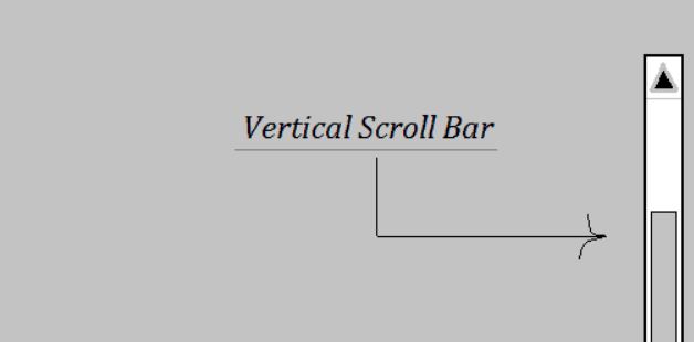 Vertical Scroll Bar