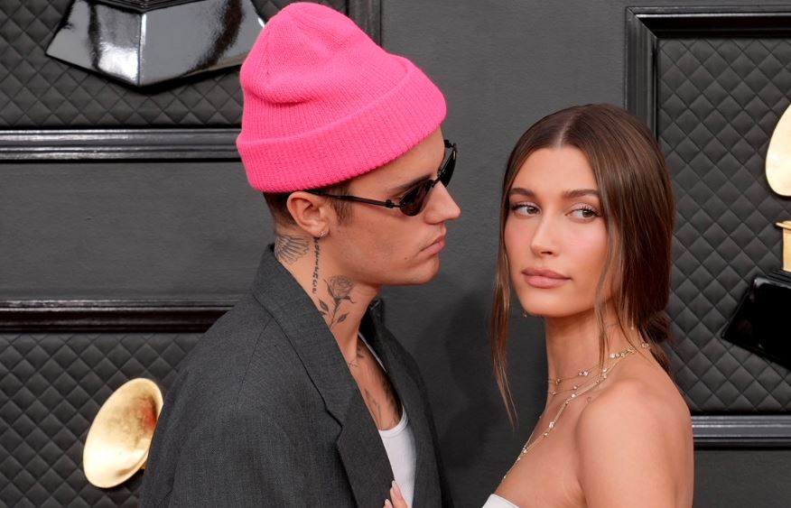 Justin Bieber with Wife Hailey Bieber