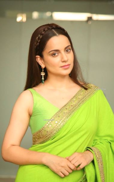 Kangana Ranaut saree look