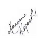 kareena kapoor khan Signature