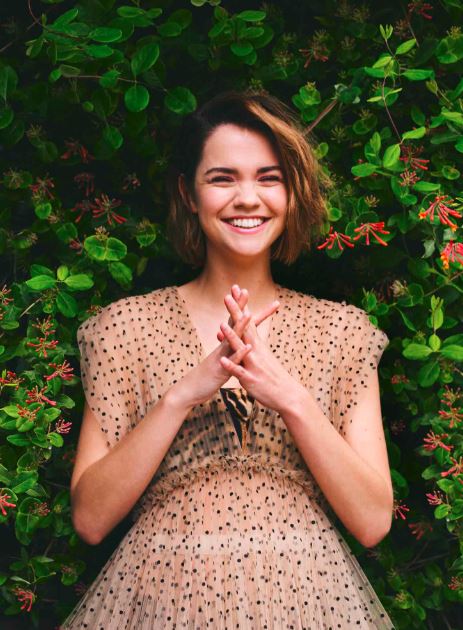 maia mitchell smile